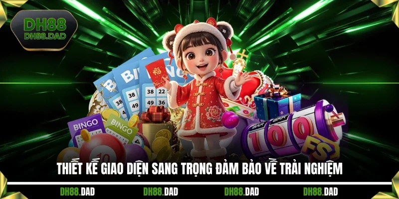 Thiết kế giao diện sang trọng đảm bảo về trải nghiệm